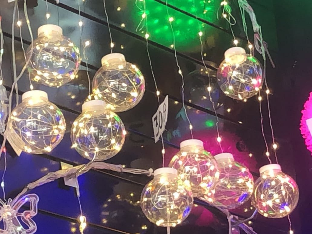 ☃🎄Luces esfera navideñas LED + ✅Envío gratis
